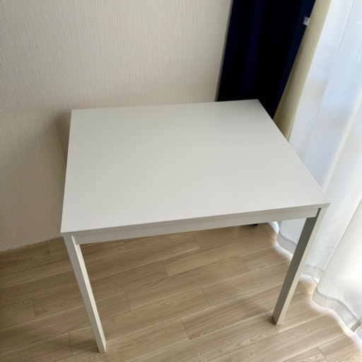 VANGSTA 伸長式テーブル ホワイト IKEA 引き取り希望 【楽天市場