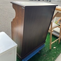 カリモク karimoku YORK TOWN ヨークタウン FAX台 キャビネット TEL台 電話台 収納 サイドボードの画像