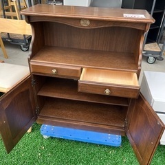 カリモク karimoku YORK TOWN ヨークタウン FAX台 キャビネット TEL台 電話台 収納 サイドボードの画像