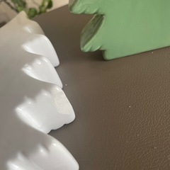 クリスマス陶器装飾品の画像