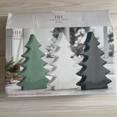 クリスマス陶器装飾品の画像