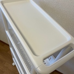 コーナン 取っ手付きワゴン　スリム４段の画像
