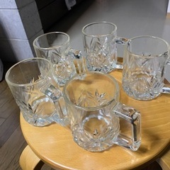 5個組ビールグラス