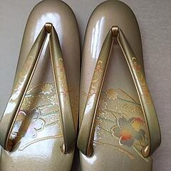 和装バッグ　草履の画像