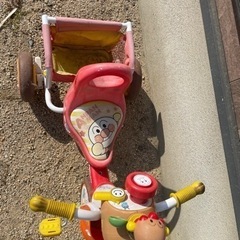 決まりました☘️子供用🩷アンパンマンの三輪車🩷の画像
