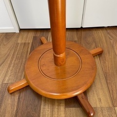 木製　ポールハンガー　ハンガーラックの画像