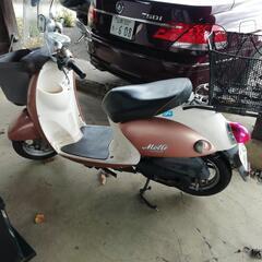 💴⤵️ヤマハ、バイク50CC バッテリー新品。傷汚れあり。