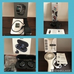 値下げ↓📱Bluetoothイヤフォン・スマートウォッチx2 ・...