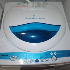（取引中）東芝洗濯機　5kg　【差し上げます】