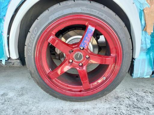 バリノ　N999　武将　17㌅　9.5J＋15　ホイール4本