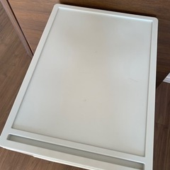 12/10(日)引渡し限定 2個組 中が透けない収納ケース 収納ボックス 幅39 奥行74 高さ30 cmの画像