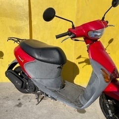セル1発始動❗️安心のFiモデル⭐️レッツ4 SUZUKI⭐️バッテリー新品❗️原付　スクーターの画像