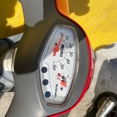 セル1発始動❗️安心のFiモデル⭐️レッツ4 SUZUKI⭐️バッテリー新品❗️原付　スクーターの画像