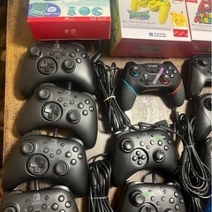 Switchプロコン　その他　プリンタ、スタンド、マイク，フィルムの画像