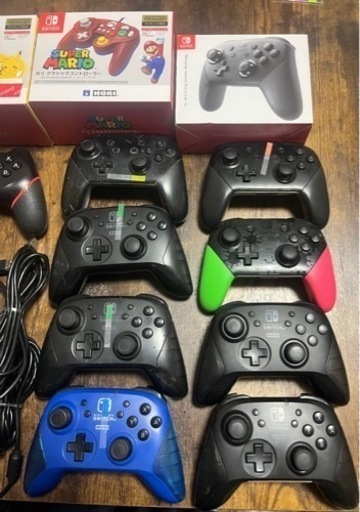 Switchプロコン　その他　プリンタ、スタンド、マイク，フィルム