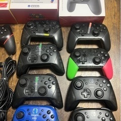 Switchプロコン　その他　プリンタ、スタンド、マイク，フィルムの画像