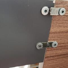 【お渡し者決まりました】デスクと収納付きロフトベッドの画像