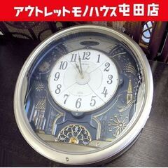 SEIKO 電波クロック RE561H からくり時計 6曲メロデ...
