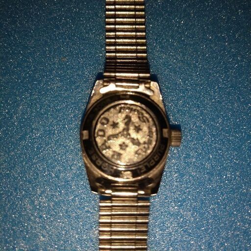 良品 オートマチック ラドー パープルホース 緑文字盤 デイト NMR