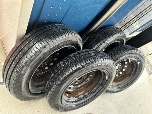 決定　DUNLOP エナセーブ EC204 14インチ　使用期間3ヶ月未満