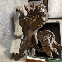 取引決まりました獅子(置き物)