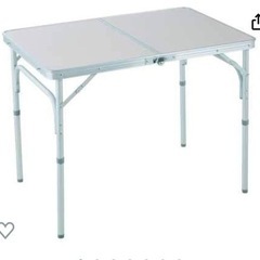 新品　dcm アルミフォールディングテーブルの画像