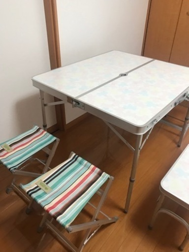 LOGOS 】ベンチテーブルセット6-AF 2024 メイプル