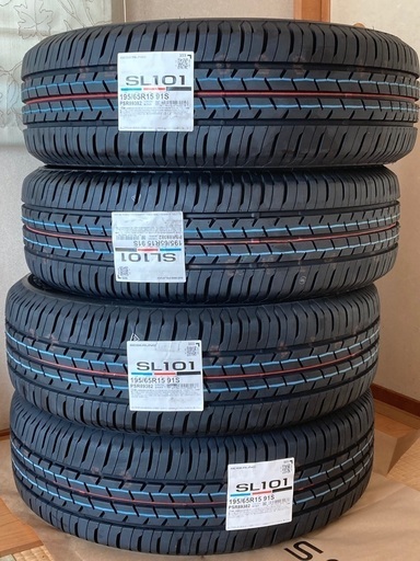 ブリヂストン製　195/65R15 SL101(セイバーリング)4本セット