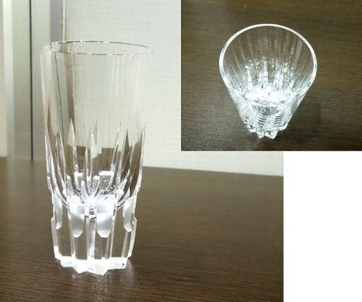 昭和レトロ KAGAMI CRYSTAL クリスタルグラス ロックグラス ミニロックグラス ストレートグラス 合計3点セット カガミ 