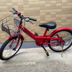 子供用自転車　18インチ　補助輪なし