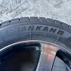 アルミホイール付スタッドレスタイヤ4本　205/55R16　ナット付きの画像