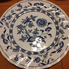ブルーマイセン Blue Meissen プレート3枚セット アンティーク　引き取り希望の画像