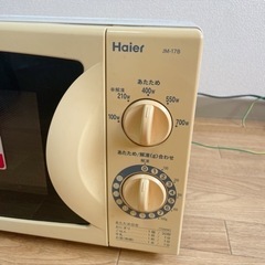 無料であげます❣️ハイアール　電子レンジ　あたため　の画像