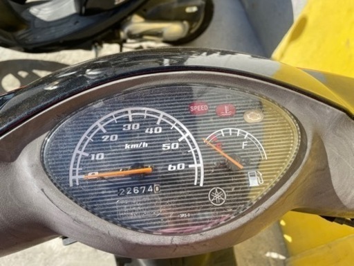 セル1発始動⭐️高価なディスクブレーキ‼️ジョグ FI デラックス⭐️安心のFiモデル❗️原付　スクーター　50cc