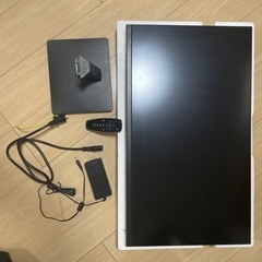 モニター 4K リモコン付き IRIE FFF-LD28P1の画像