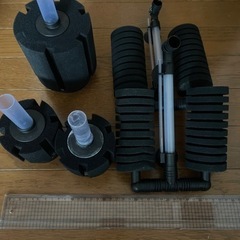 スポンジフィルター　各250円　7個の画像