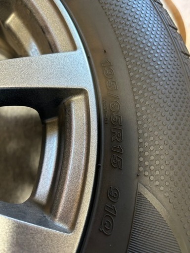 スタッドレスタイヤ 【195/65R15】ホイール付き期間限定1万円