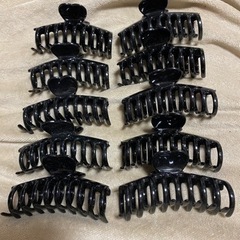 髪留め　クリップ　ヘアアクセサリー　新品10個セット