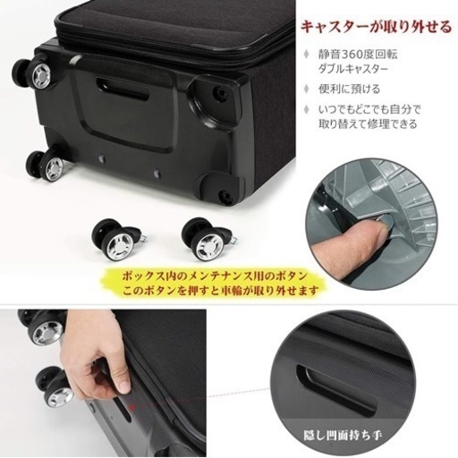 「未使用」防水加工 スーツケース 機内持込 小型 超軽量 キャリーケース TSAロック トランク 静音8輪 ビジネス キャリーバッグ 機内持込可 旅行 出張