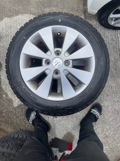 ご成約済!!!!アルミホイールスタッドレスタイヤセット!!!!DUNLOP  WINTER MAX!!!!