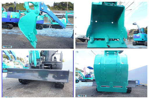 コベルコ:KOBELCO:SK15SR:中古油圧ショベル◆1.5ｔ◆ミニユンボ◆建設機械/走行2速/整備済み/ガチャック仕様/シリンダーオイルシール全交換済み