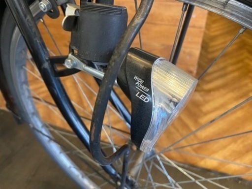 【年末セール！防犯登録料　無料！】26インチ　自転車　シングルギア　ブラック