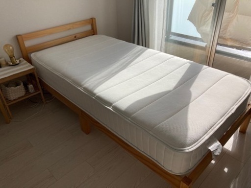 【期間限定】シングルベット　N Sleepマットレス セット