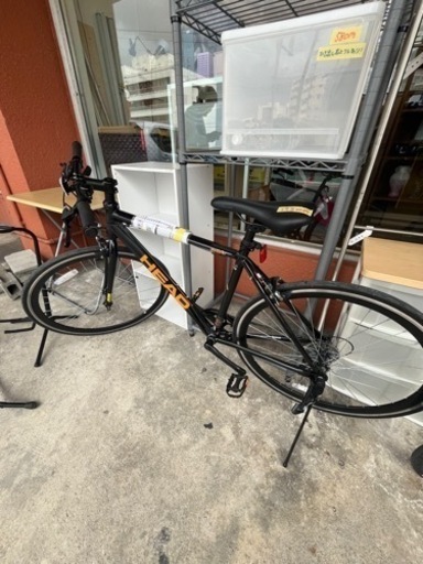 【自転車】【クロスバイク】【HAED】クリーニング済み　【管理番号10312】