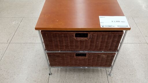 ★ジモティ割あり★ 株式会社サザビーリーグ 収納ボックス ブラウン H48.5×D34×W49.5 クリーニング済み TJ3102