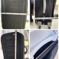 スーツケース　BLACK 旅行の画像