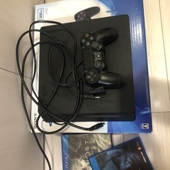 ps4本体(500GB)+コントーローラー1つ+ソフト2本