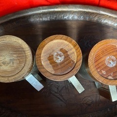 アウトドア　PEWTERペイターマグカップ3個組の画像