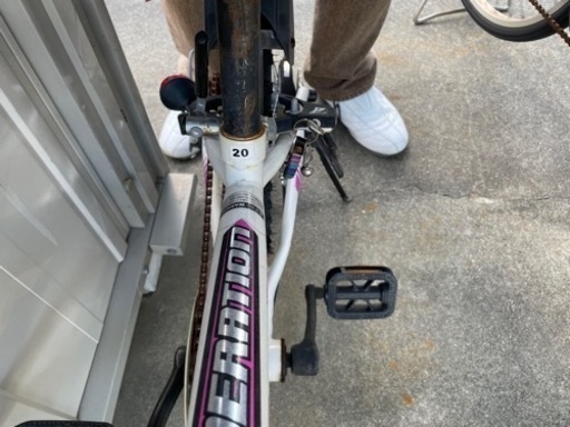 20インチ自転車（6速ギア）
