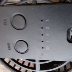 リチウム電池駆動ポータブルファンの画像